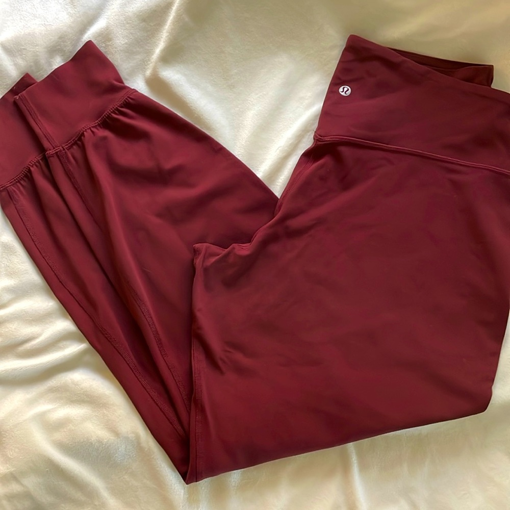 Maroon LuLuLemon Joggers